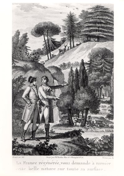 Napoleon Bonaparte and the Forest of France by Charles Monnet